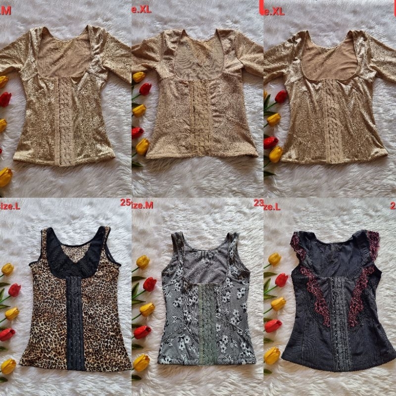 ~ เสื้อสเตย์ ใส่กระชับหุ่นสวยงานเปิดกระสอบมือสองนำเข้า เกาหลี/ญี่ปุ่น งานคัดเกรด มีทุกไซร์