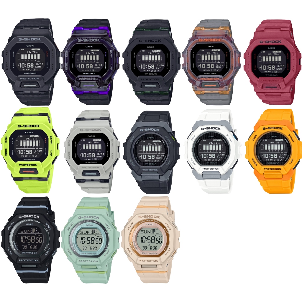 New Gshock GBD-200  GBD-300-1D GBD-300 GMD-B300 ประกันศูนย์ cmg 1 ปี