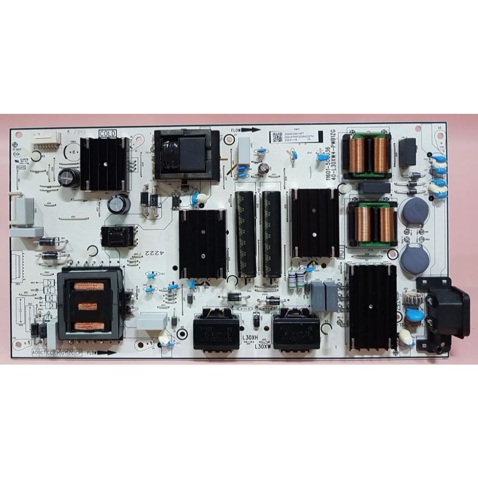 พาเวอร์ซัพพลายทีวีทีซีแอล/ภาคจ่ายไฟทีวีทีซีแอล(Power Supply TV TCL) อะไหล่แท้/มือสองพร้อมใช้งาน ใช้ก