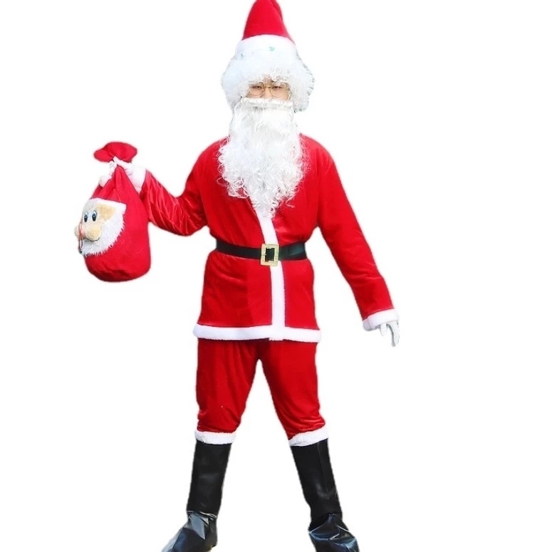 เครา หนวด หนวดเครา เคราซานต้า หนวดซานต้า พรอพซานต้า ซานต้า ซานตาครอส คริสมาส Santa Claus Beard Christmas Props