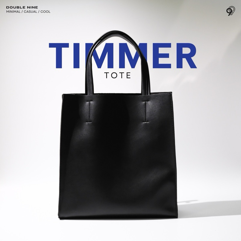 DOUBLE NINE : TIMMER TOTE กระเป๋าโท้ทโมเดิร์นมินิมอล