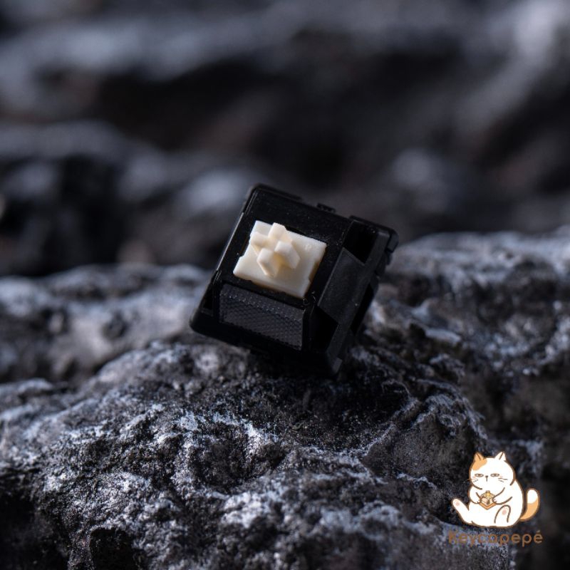 Xllab x Haimu Rock tactile switch (10ชิ้น) metal insert pre lubed สวิตช์คีย์บอร์ด 2 จังหวะ