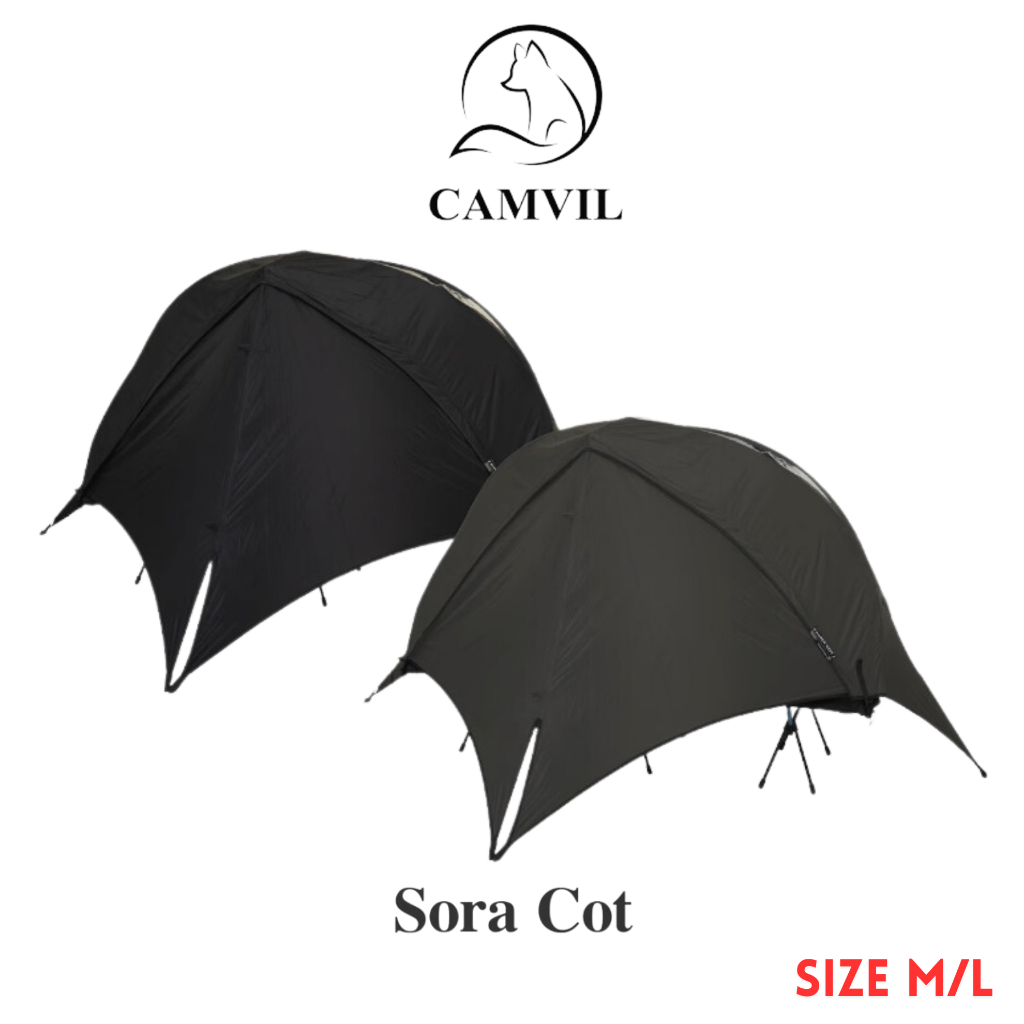 CAMVIL SORA COT TC + MESH  เต็นท์ตาข่าย+ฟรายชีท 🇰🇷