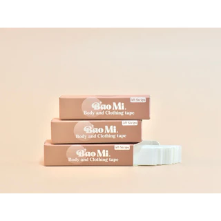 เทปกันโป๊ baomi แฟชั่นเทป เทปแปะหน้าอก 40ชิ้น เทปติดเสื้อ Clothing Tape