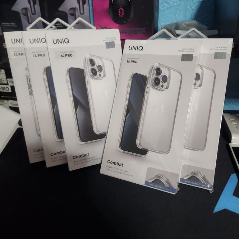 "ถูกสุดในshopee" [สินค้าใหม่/เคลียร์สต๊อก] เคสแท้ 14Pro ยี่ห้อ UNIQ นำเข้าโดย RTB