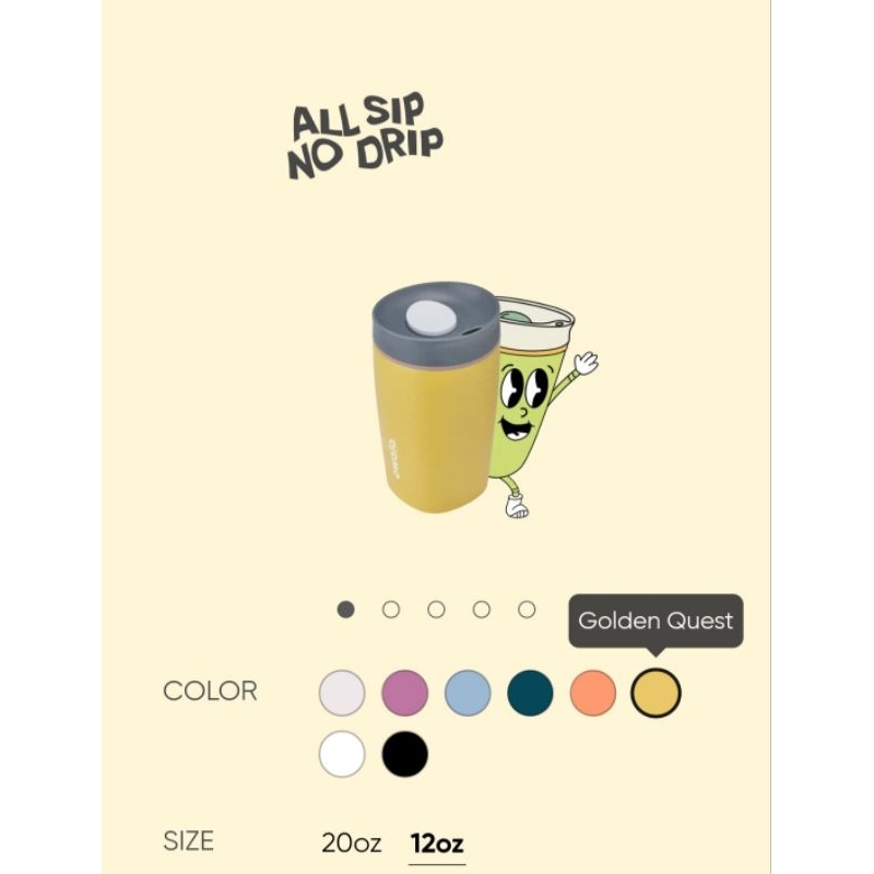 [Pre-order] Owala SmoothSip Slider 12oz