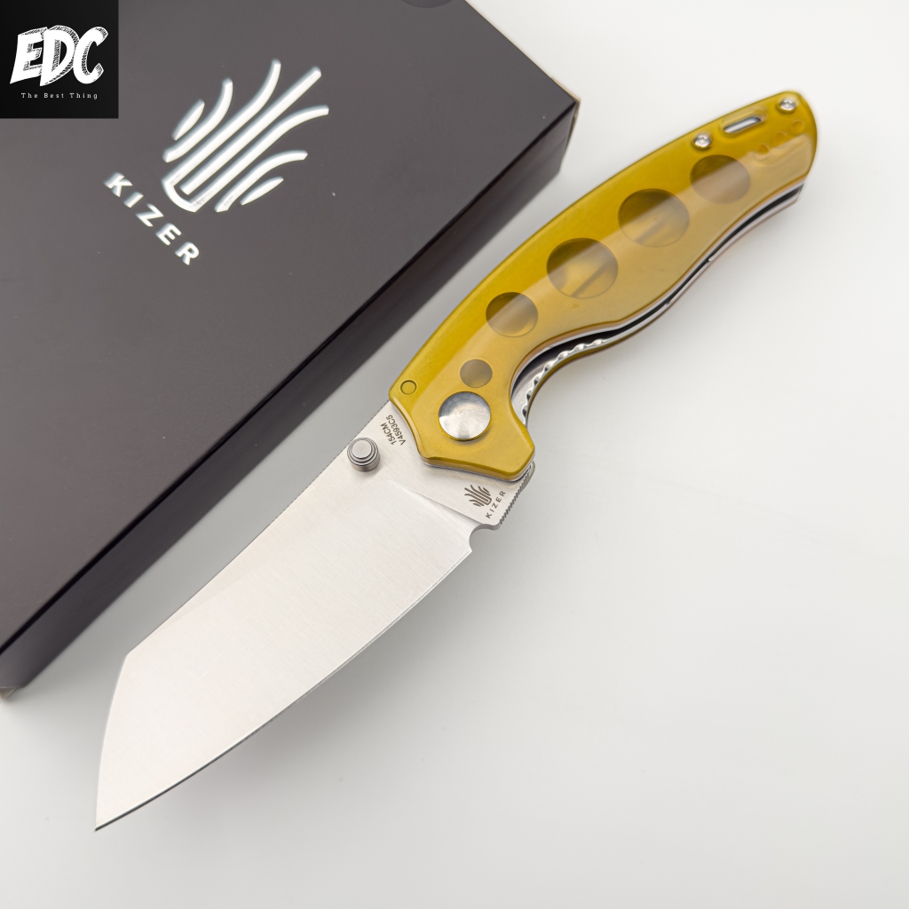 มีดพับ ""Kizer Towser K | 154CM | PEI | V4593C5"" ของแท้