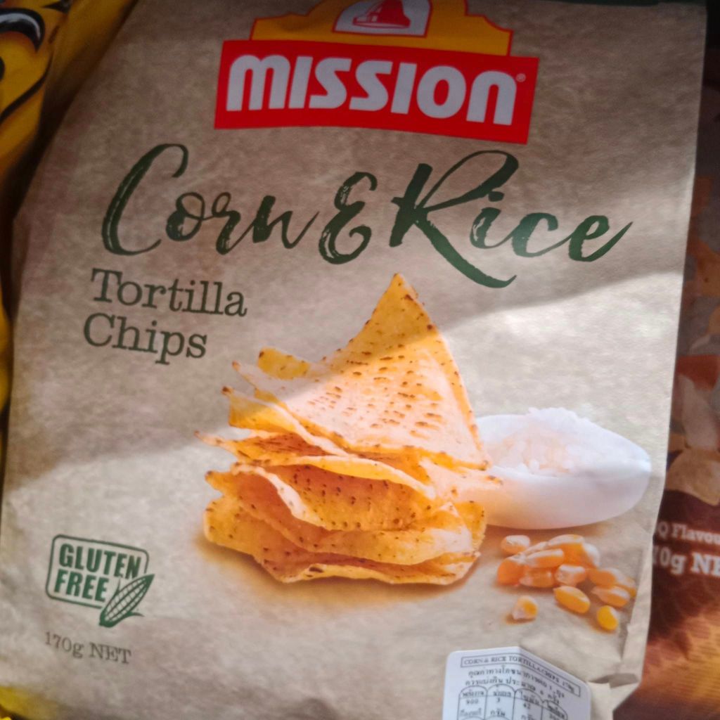 MISSION *** XL BAG - GLUTEN FREE *** Nachos / Tortilla Chips / Crisps 170g