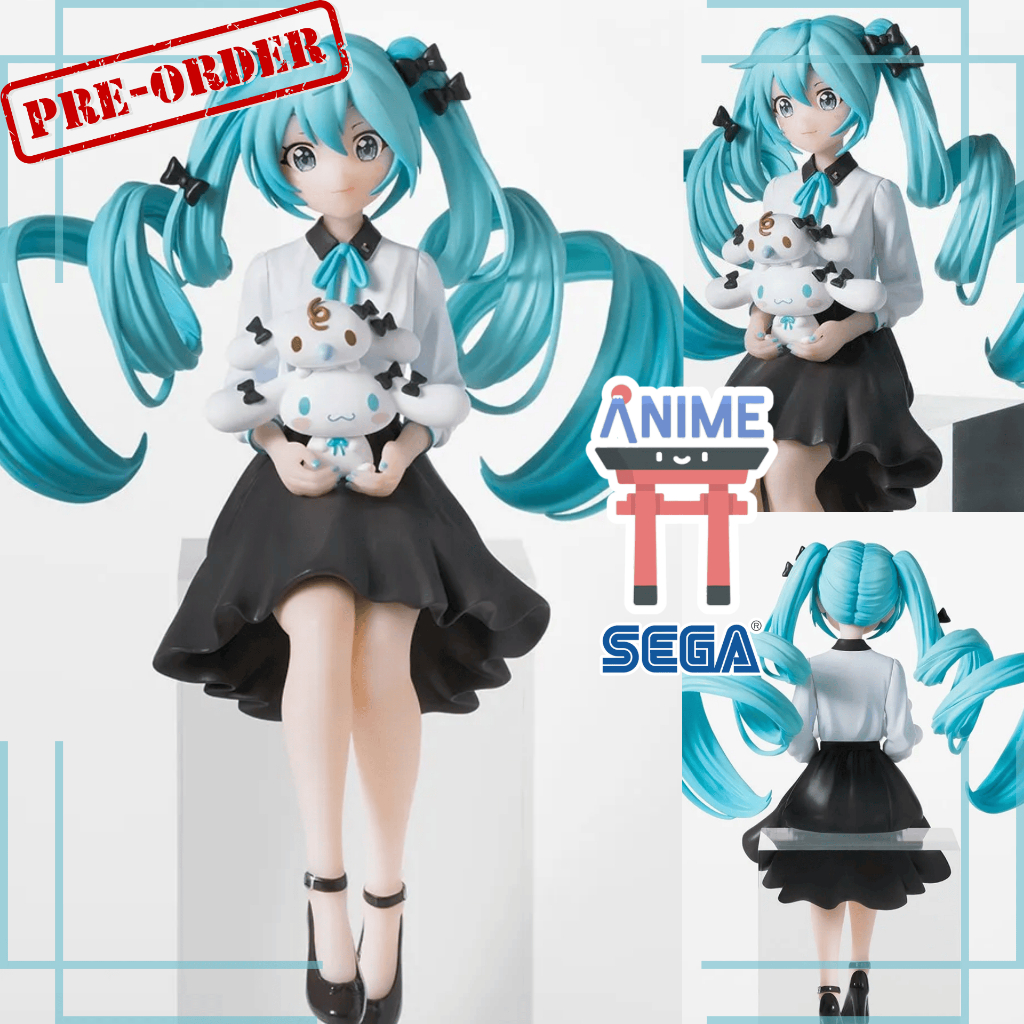 [จองล่วงหน้า] Vocaloid - Milk - Hatsune Miku x Cinnamoroll - Premium Chokonose Figure (SEGA) ฟิกเกอร์ ฮัตสึเนะ มิกุ