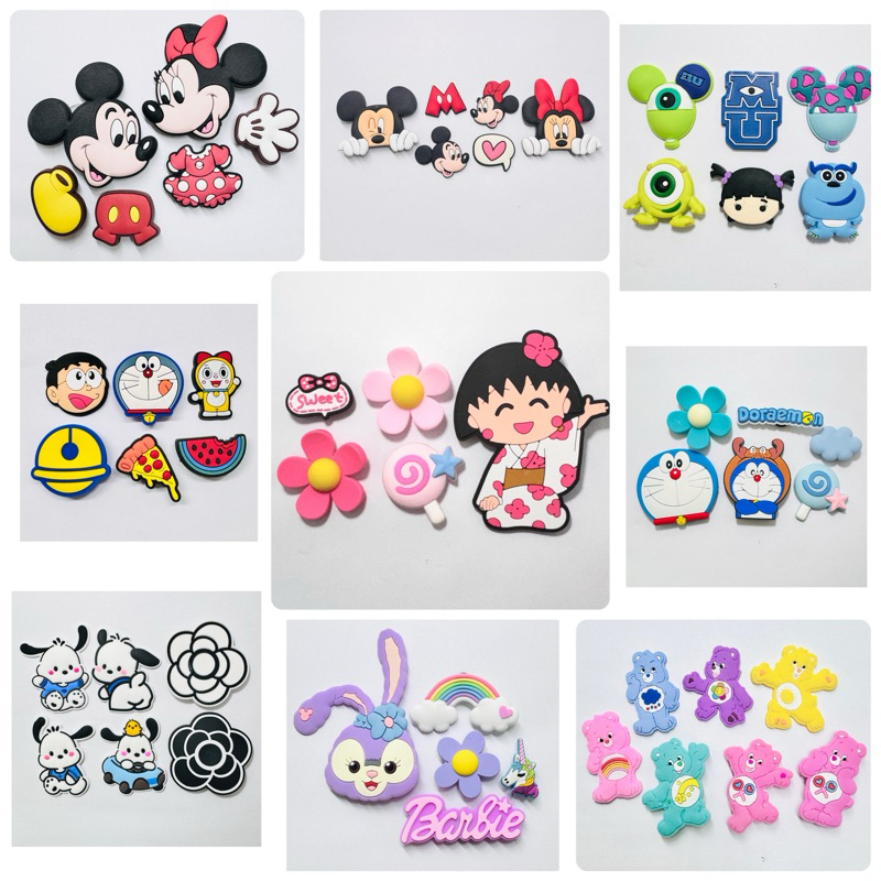 TBA  Set1ตัวติดกระเป๋ามีรู ”ชุด รวมเซต ”👜🛍️ Bag Charm “ Set Mix  ” งานดี สีสวยสด สายเกาต้องไม่พลา tbct - รูปที่ 3