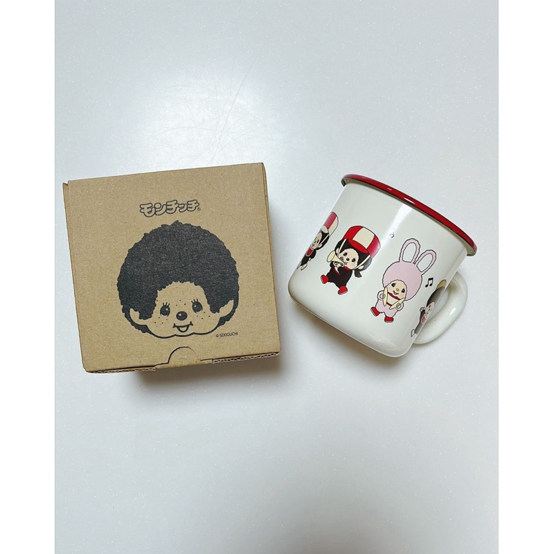แก้ว Enamel Monchhichi จากญี่ปุ่น