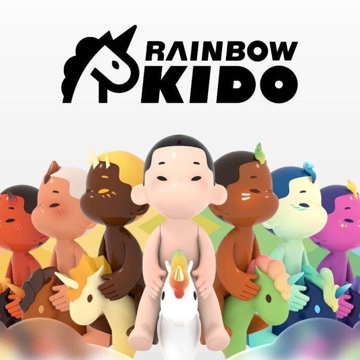PONY ON WHEEL - RainbowKido Origins Series - กล่องจุ่ม