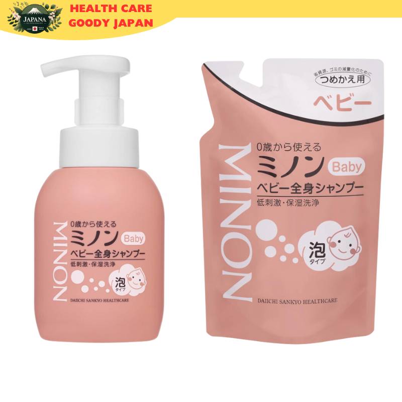 MINON Baby Full Body Shampoo Foam Type 350mL