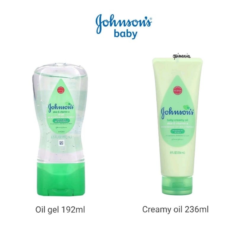 Johnson's baby cream,gel oil ครีม,เจล บำรุงผิว