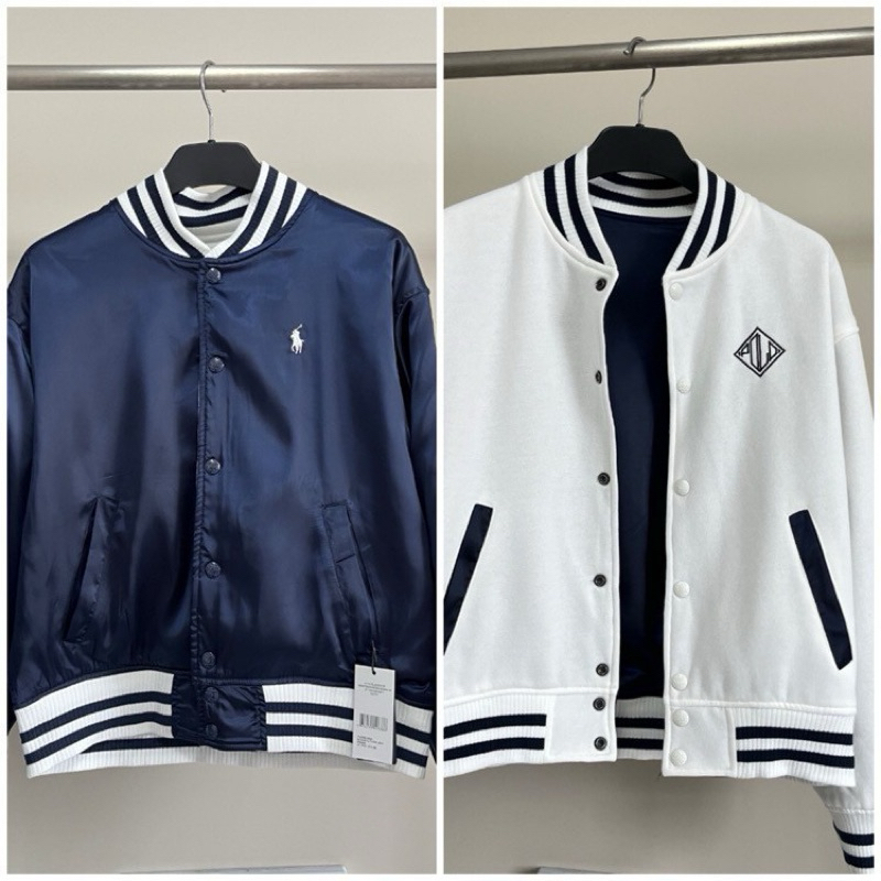 เสื้อแจ็คเก็ต P.olo Ralph Lauren Jacket ใส่ได้ 2 ด้าน