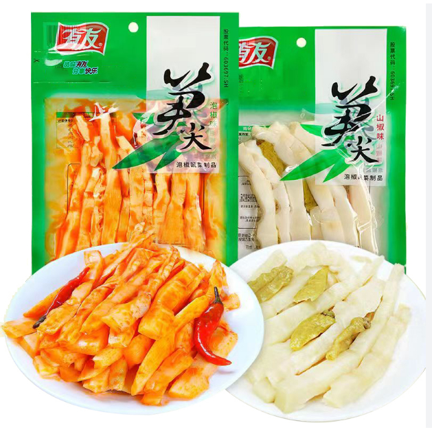多味鸡翅尖 หน่อไม้ หน่อไม้ดอง กรอบ ของขบเคี้ยว อาหารว่าง กับแกล้ม