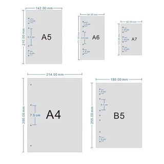 < สันใหญ่ 2.5cm > ปกสมุดขาวขุ่น 📁🖊 ปก+สันเหล็ก+สายรัด ขนาดA4,B5,A5,A6,A7 แฟ้ม สมุด รีฟิว เครื่องเขียน กระดาษ สันห่วง