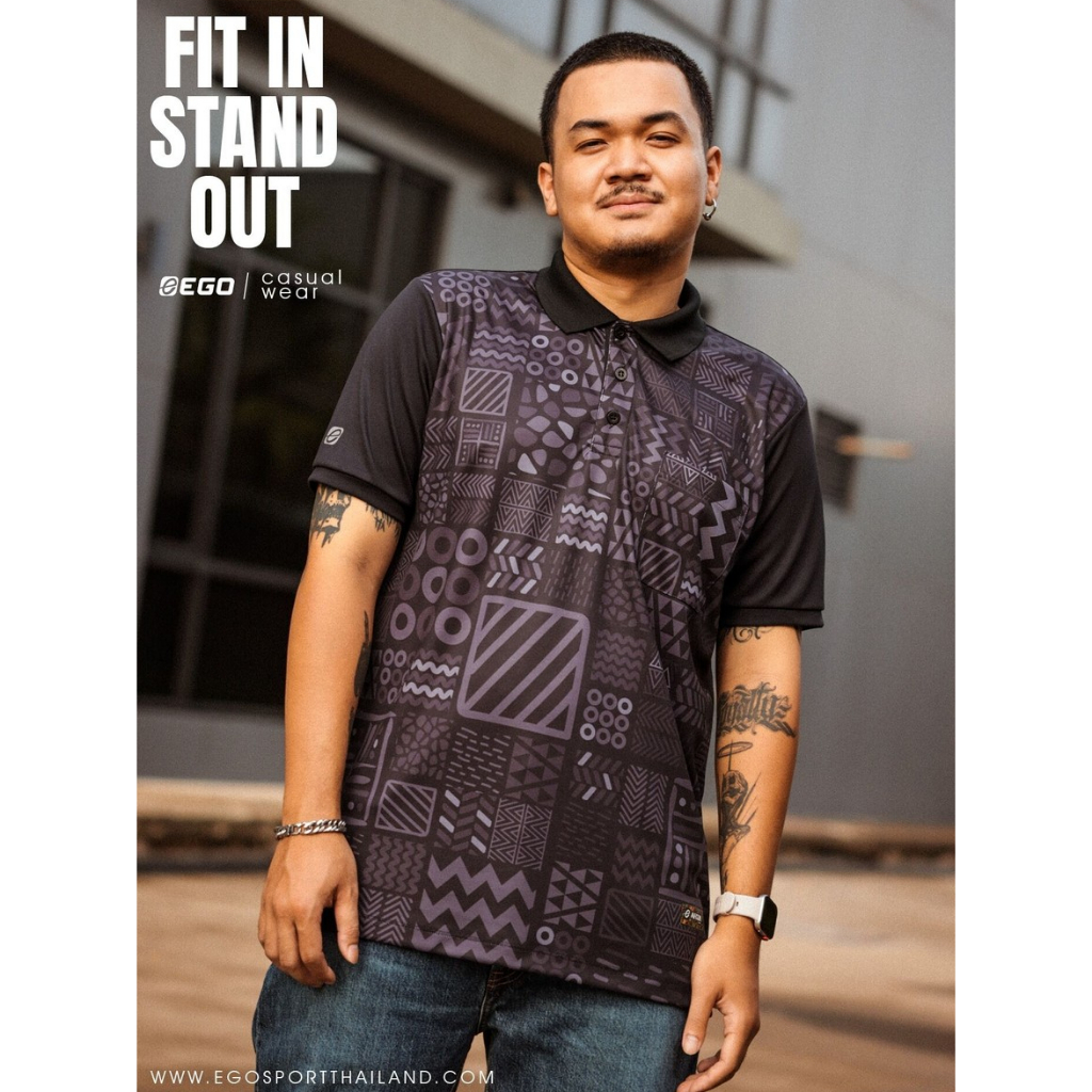 เสื้อโปโลชาย EGO SPORT EG6201
