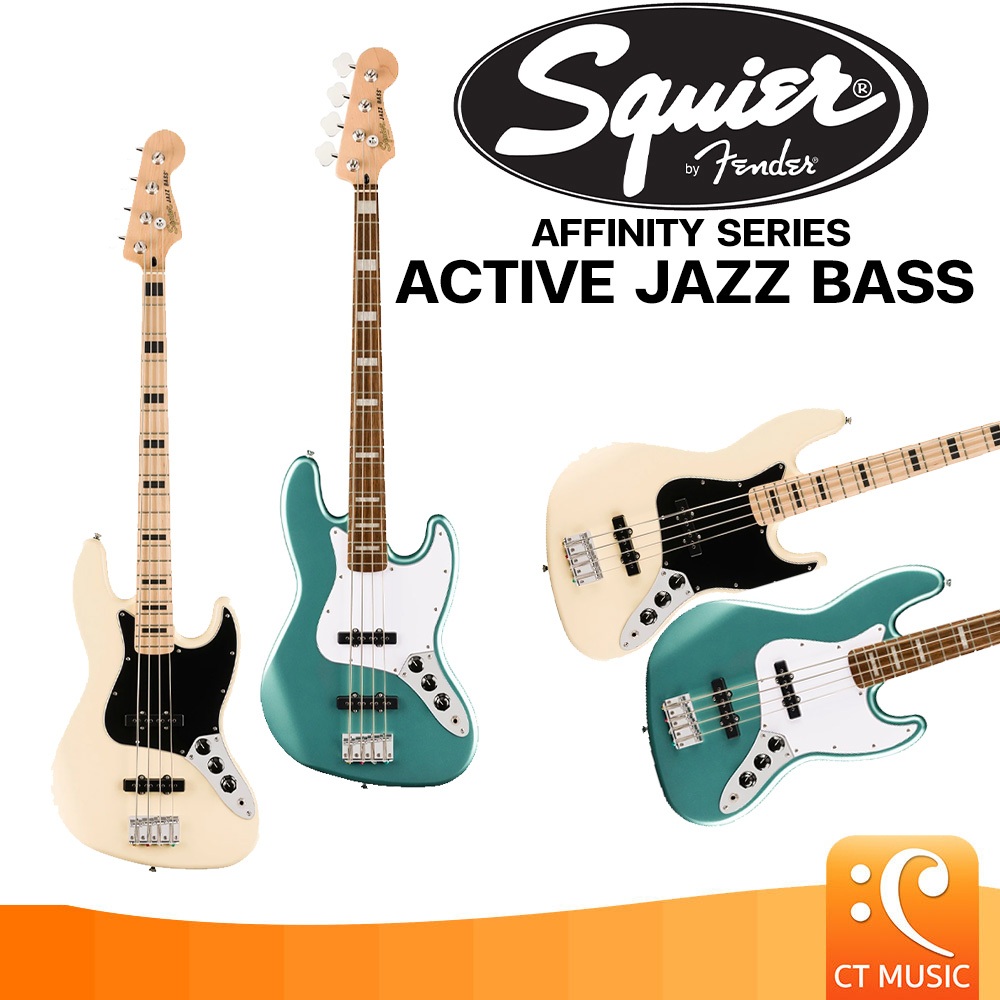 Squier Affinity Series Active Jazz Bass เบสไฟฟ้า