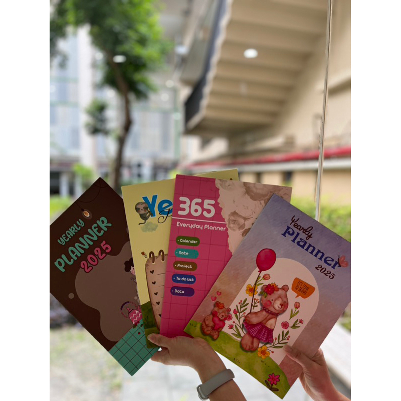 สมุด PLANNER A4  2025 4แบบ 4 ลายให้เลือก 8859729240028