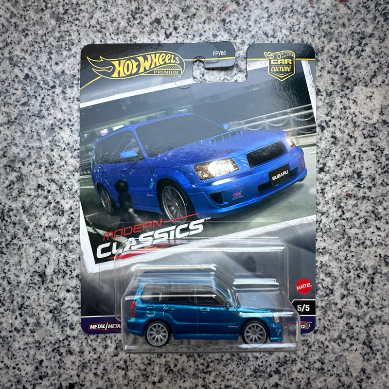 รถเหล็ก Hotwheels Set Modern Classic Subaru Forester STI