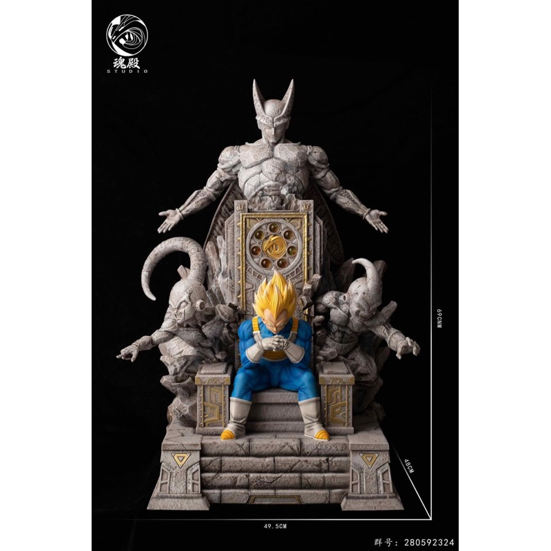 เบจิต้า1/4 ค่ายSoul Hall studio Vegeta on Throne – Dragon Ball