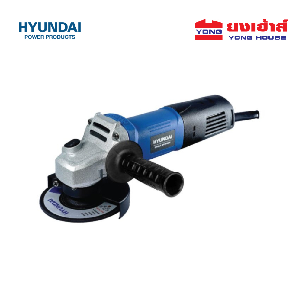 HYUNDAI เครื่องเจียร์ รุ่น HD-160 ขนาด 4นิ้ว 850วัตต์ HD160 เครื่องเจียร เครื่องเจียรไฟฟ้า