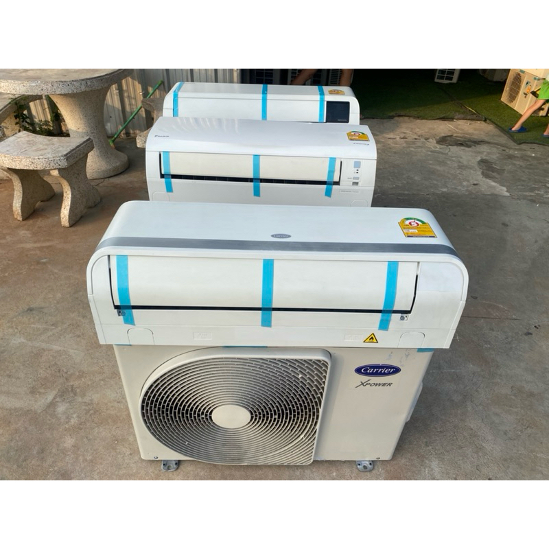 แอร์มือสองราคาถูก Carrier inverter 18000btu ปี2016 สภาพภายในไม่มีรอยรั่วเทสระบบเรียบร้อยสามารถนำไปติ