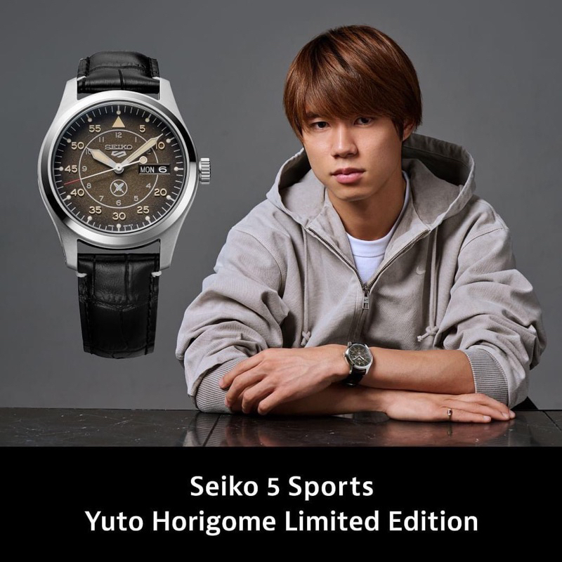 Seiko 5 Sports x Yuto Horigome Limited Edition 4,000 PCS. รุ่น SRPL31K, SRPL31K1, SRPL31