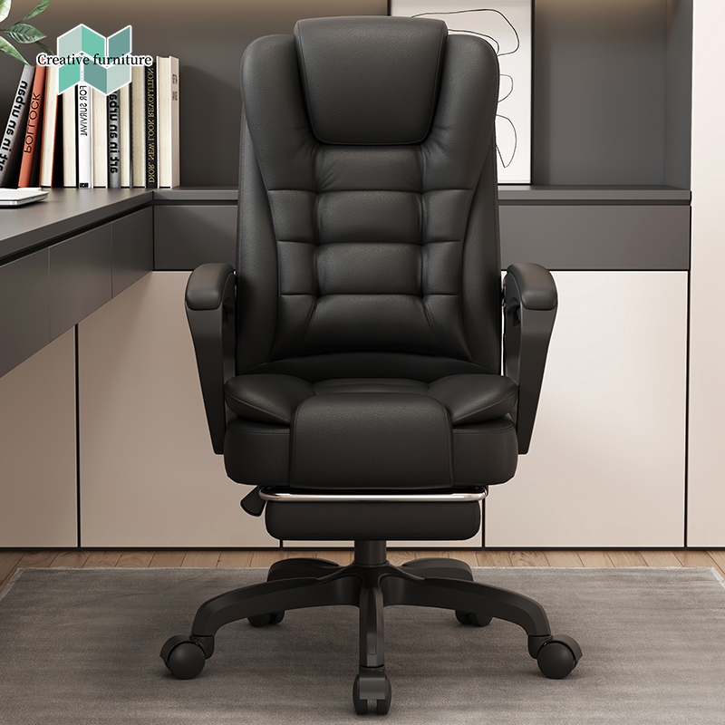 Creative เก้าอี้สำนักงาน เก้าอี้พักผ่อน Furniture Office chair มี 2 รุ่นให้เลือกเก้าอี้/เก้าอี้ธรรมดา หนัง PVC คุณภาพสูง
