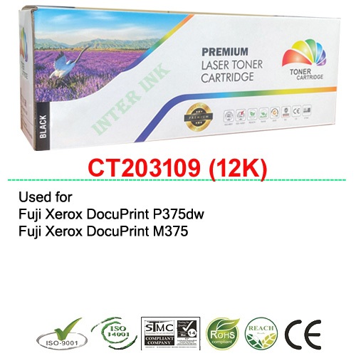 หมึกพิมพ์ Fuji Xerox DocuPrint P375dw / M375 (CT203109) 12K Full Color