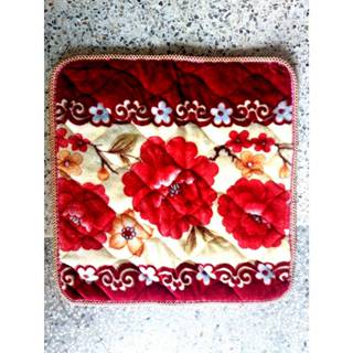 เบาะรองนั่ง อาสนะ ผ้ากำมะหยี่ ขนาด 55*55 เซนติเมตร เกรดAAA ข…