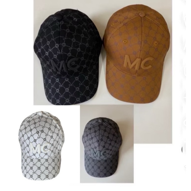พร้อมส่ง ✅Mc Jeans หมวกแก็ป มี 4 สี  ลายโมโนแกรม แท้จากช็อป