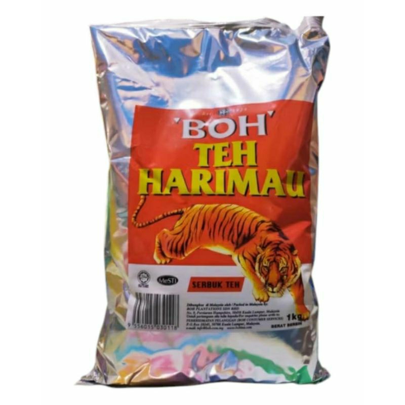 BOH TEH HARIMAU ชาตราเสือ ขนาด 1 กิโลกรัม
