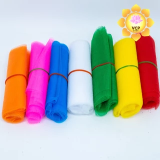 ผ้าผูกศาล 3 สี ผ้าแพรผูกศาลพระภูมิ ศาลตายาย ของแก้บน