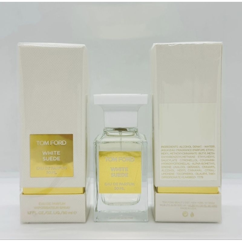 Tomford White Suede edp น้ำหอม Unisex หอมมากๆกลิ่นที่เซเลบใช้กันเยอะมาก 50ml (ราคาปกติ 10,350)