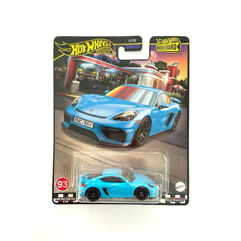 รถฮอทวีล Hot Wheels | PORSCHE 718 CAYMAN GT4 | BOULEVARD | PREMIUM📦 สินค้ามีพร้อมส่ง