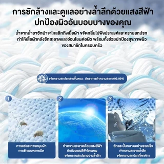 CAMEL เครื่องซักผ้า เครื่องฆ่าเชื้อกึ่งอัตโนมัติขนาดเล็ก 7.5KG แบบถังเดี่ยว สีขาว สีดำ ง่ายต่อการใช้งาน
