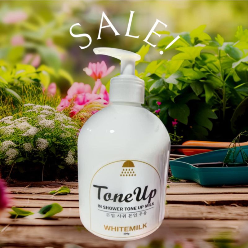 Tone Up โทนอัพ ครีมอาบน้ำตัวขาว ผิวขาวกระจ่างใสให้ความชุ่มชื้นแก่ผิว ปริมาณ 500 กรัม