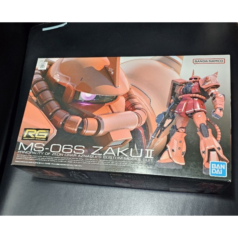 RG 1/144 Zaku II Char  ของมือ1ไม่เเกะ