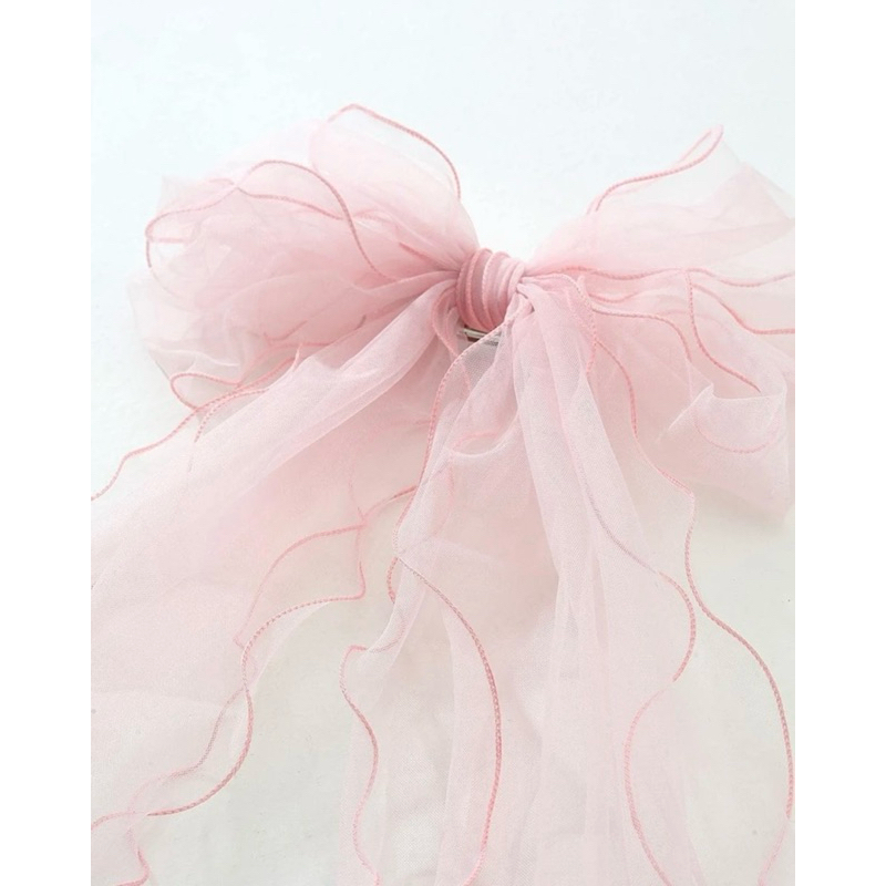 โบว์ติดผมเจ้าสาว งานเลี้ยง งานราตรี งานหมั้น พร้อมส่ง - รูปที่ 5