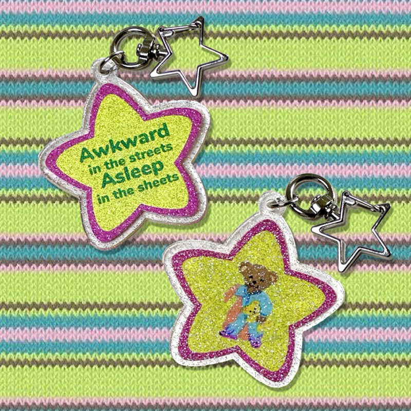 Pure Sweet พวงกุญแจ Awkward Keyring