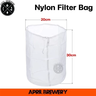 ถุงกรอง ไนล่อน Nylon bag filter Homebrew 100 mesh / 200 mesh กรองฮอป ทำเบียร์ นมถั่วเหลือง ทําโยเกิร์ต ทนทาน