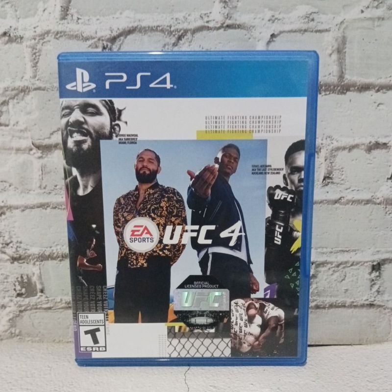 แผ่นเกมส์ PS4 UFC4 มือสอง
