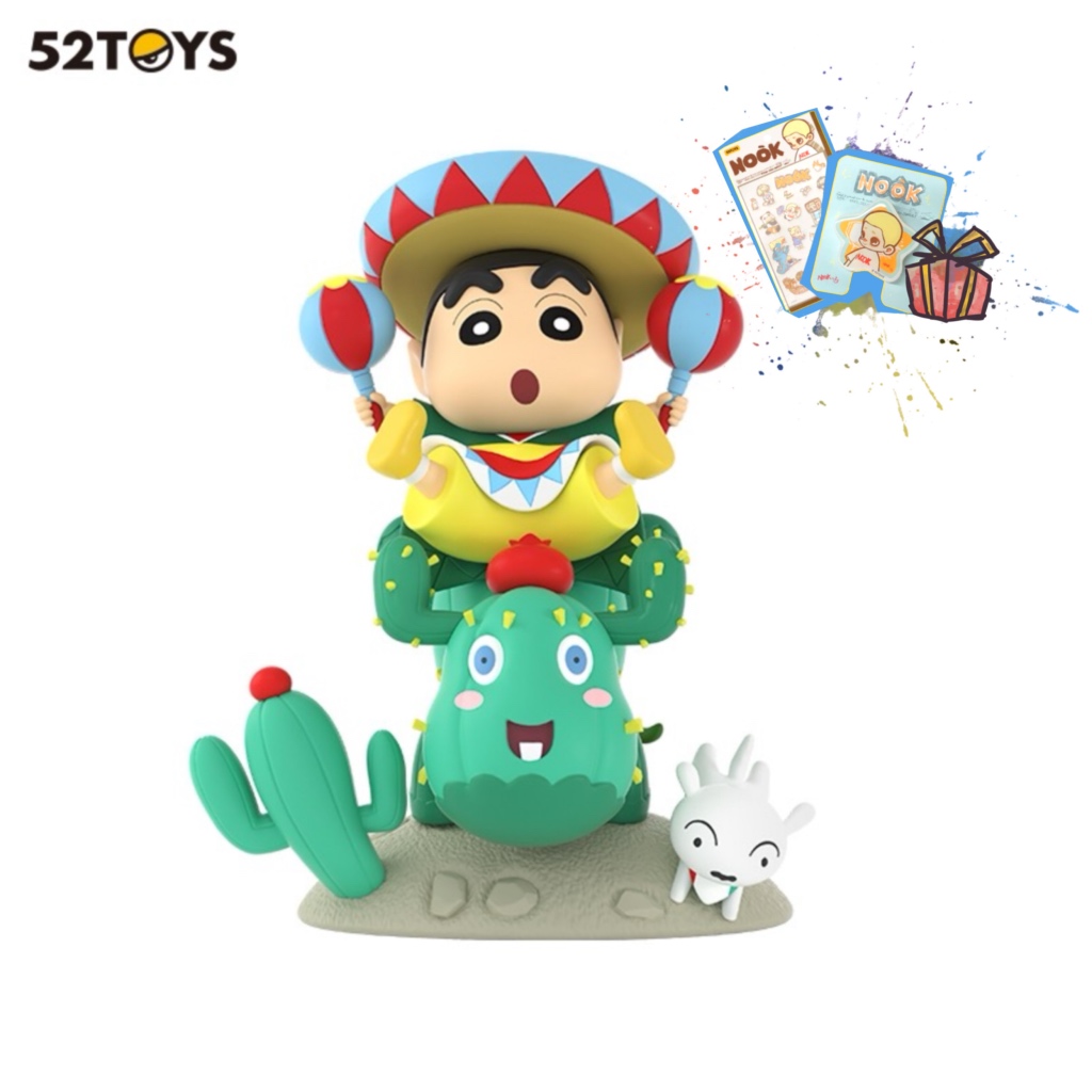 52TOYS CRAYON SHINCHAN CLASSIC SCENES BLINDBOX โมเดล ของเล่นเด็กเล่น ของขวัญพิเศษ ART TOYS [054]