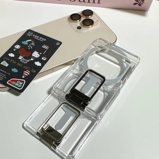 ส่งด่วน🛵 walletแม่เหล็ก รหัส MAG-001 สีใส 4 สี สแตนแบบแม่เหล็ก ใช้เป็นที่ใส่บัตร ใส่แบงค์ หรือรูป