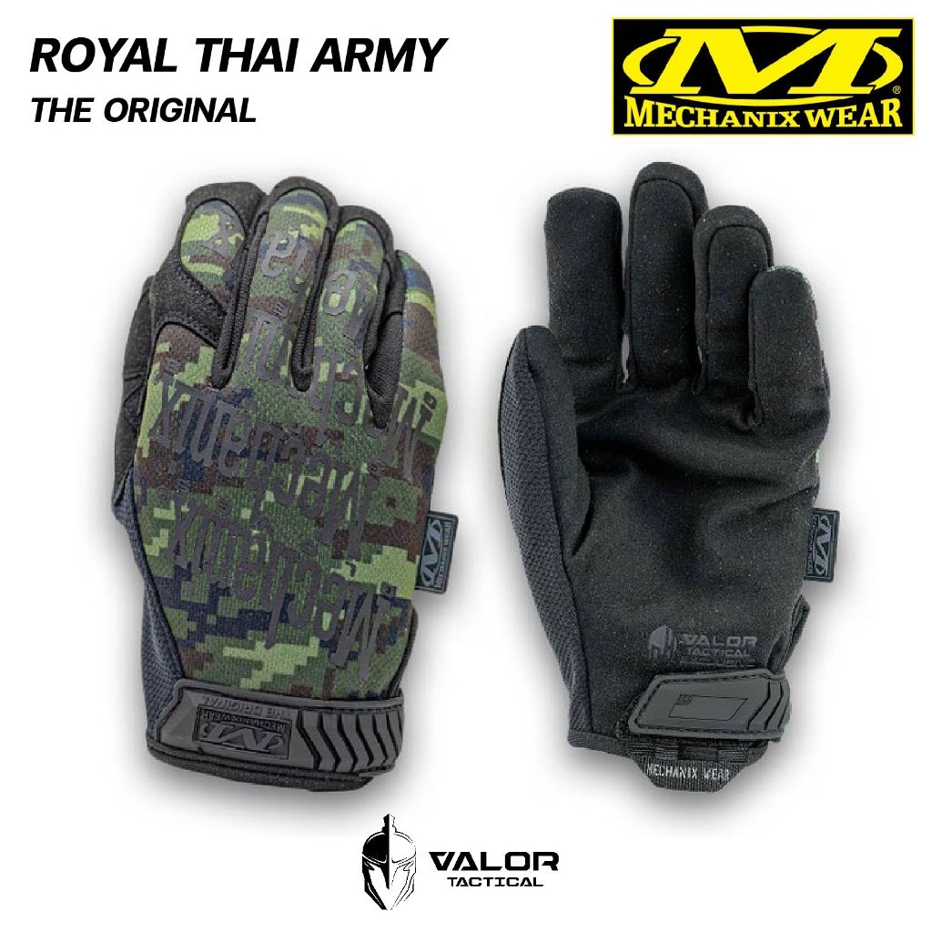 Mechanix Wear - Original [Royal Thai Army] ถุงมือทหาร ทัชสกรีน ถุงมือยุทธวิธี กันแดด กันกระแทก
