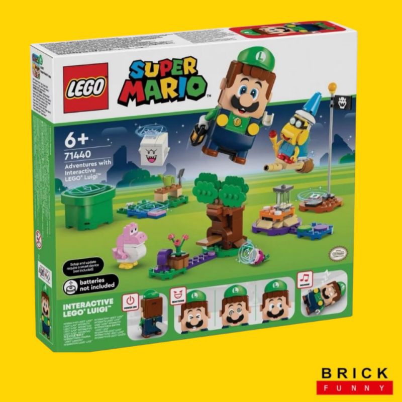 LEGO® Super Mario™ Adventures with Interactive LEGO® Luigi™ 71440 ของแท้ 100% จัดส่งไว สินค้าพร้อมส่งค่ะ