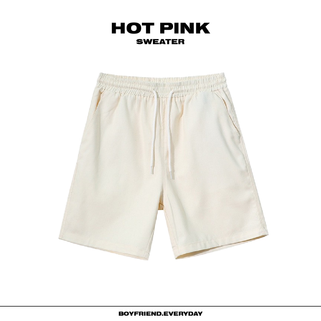 RELAX SHORT PANTS กางเกงขาสั้นผ้าลินินผสม
