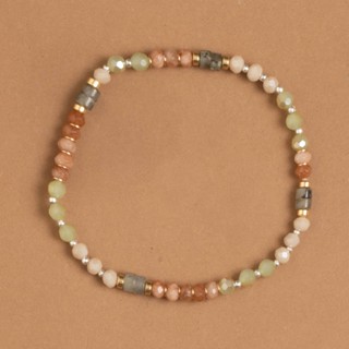 PEACHY PERFECTION CRYSTAL BRACELET